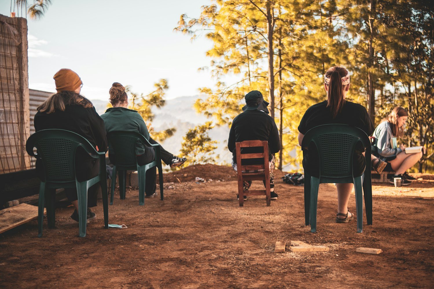 Chairs arranged for a group meeting, the treatment sessions a court program requires