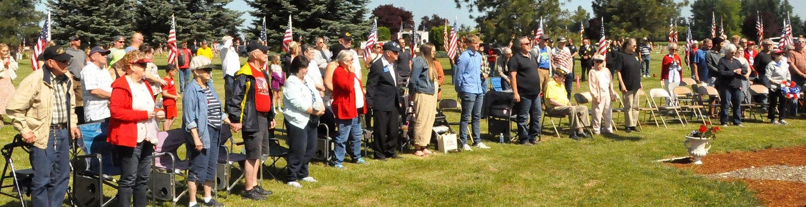 Memorial Day 2023, I.O.O.F. Cemetery, Lebanon, Oregon. Photo by Kevin Story