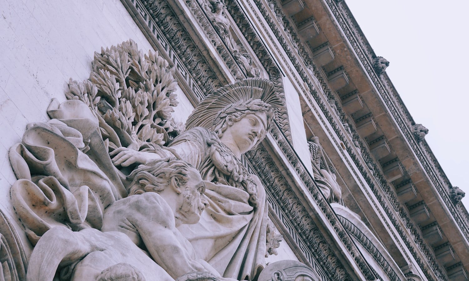 A historic monument in Paris, the city where the first American Legion caucus was held in March 1919