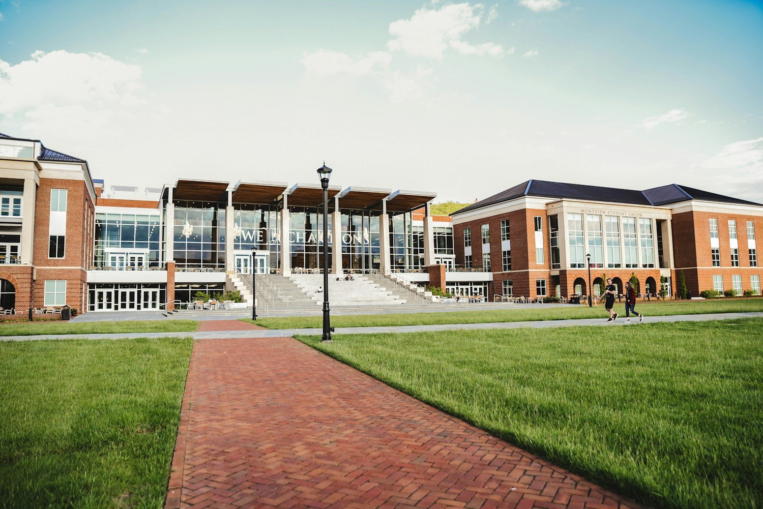 A university campus building, representing the millions of veterans who attended college on the GI Bill