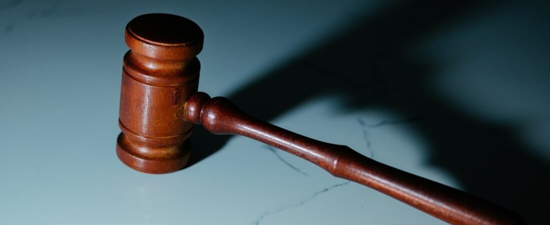 A wooden gavel on a table, used by the Post Commander to call a Legion meeting to order